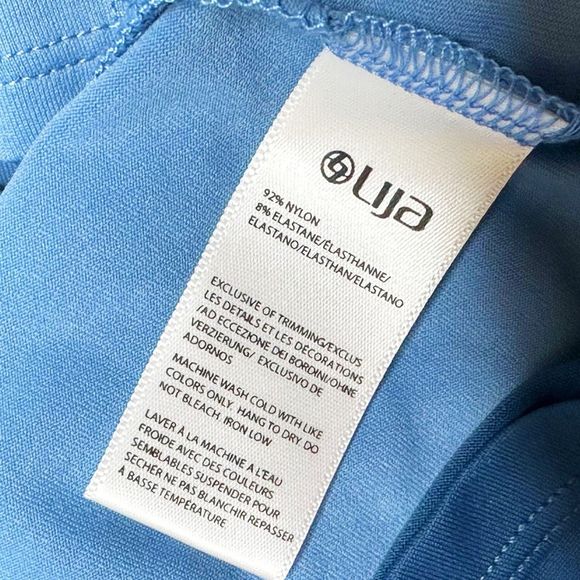 Lija 13” Blue Color Block Tennis Skort - Size Small - Picture 7 of 7